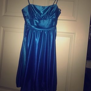 Wendy Chaitin apparel semi-formal blue dress